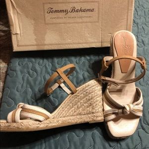 Tommy Bahama espadrilles 6 wedge